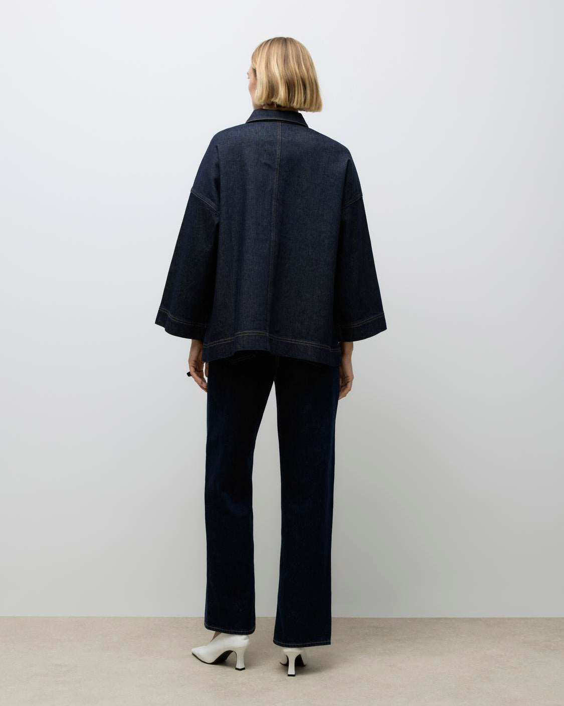 AWVERENA OVERSIZED DENIM JACKET